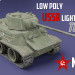 modèle 3D de MT-25 URSS Toon Tank * Grand * acheter - rendu