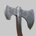 3D Viking çelik balta modeli satın - render
