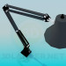3d model Lamp on the stem with knee - preview