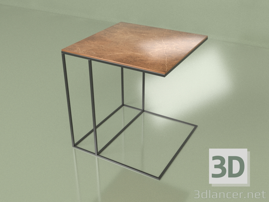3D modeli yan masa 2 - önizleme