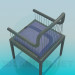 modèle 3D Chaise avec cordes - preview