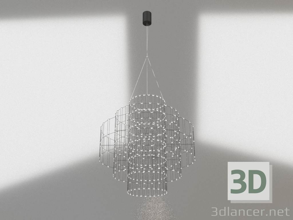 3d model Pendant lamp CASCADE 1 - preview