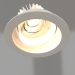 3D Modell LED-Lampe LTD-140WH 25W Weiß 30° - Vorschau