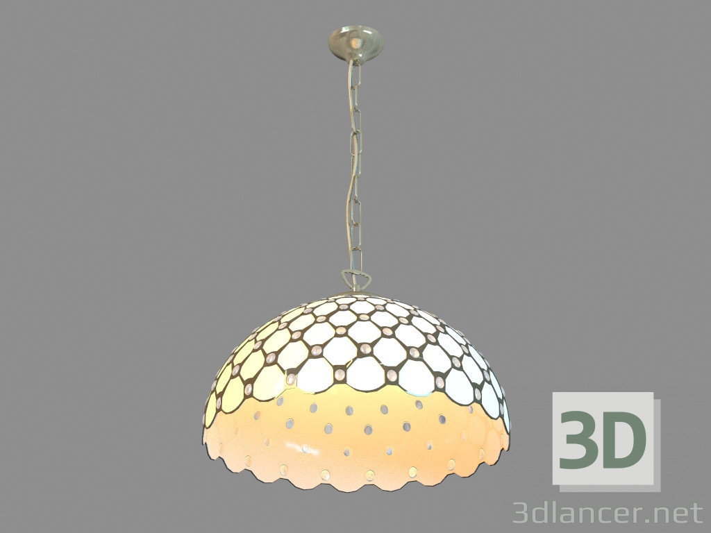 3D modeli Süspansiyon lambası A3168SP-1AB - önizleme