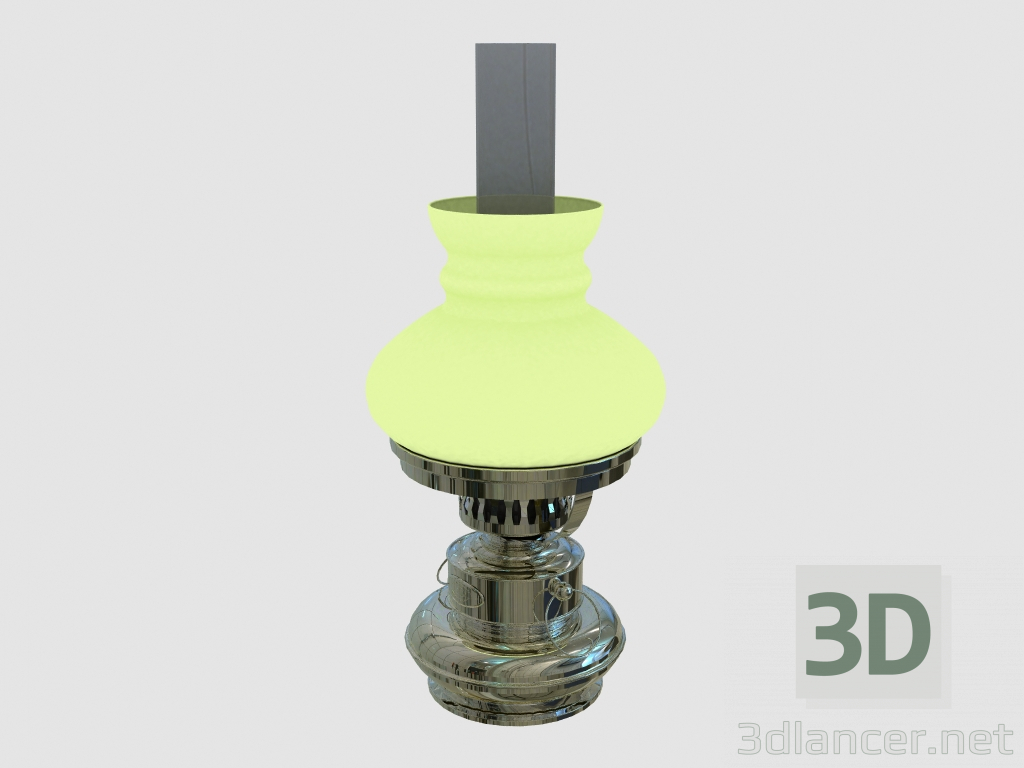 Modelo 3d luminária de chão - preview