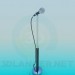 3d model Microphone on a stalk - preview