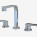 3d model Three-Hole Sink Faucet One (113056-F) - preview