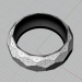 Modelo 3d Ring "Edge" - preview