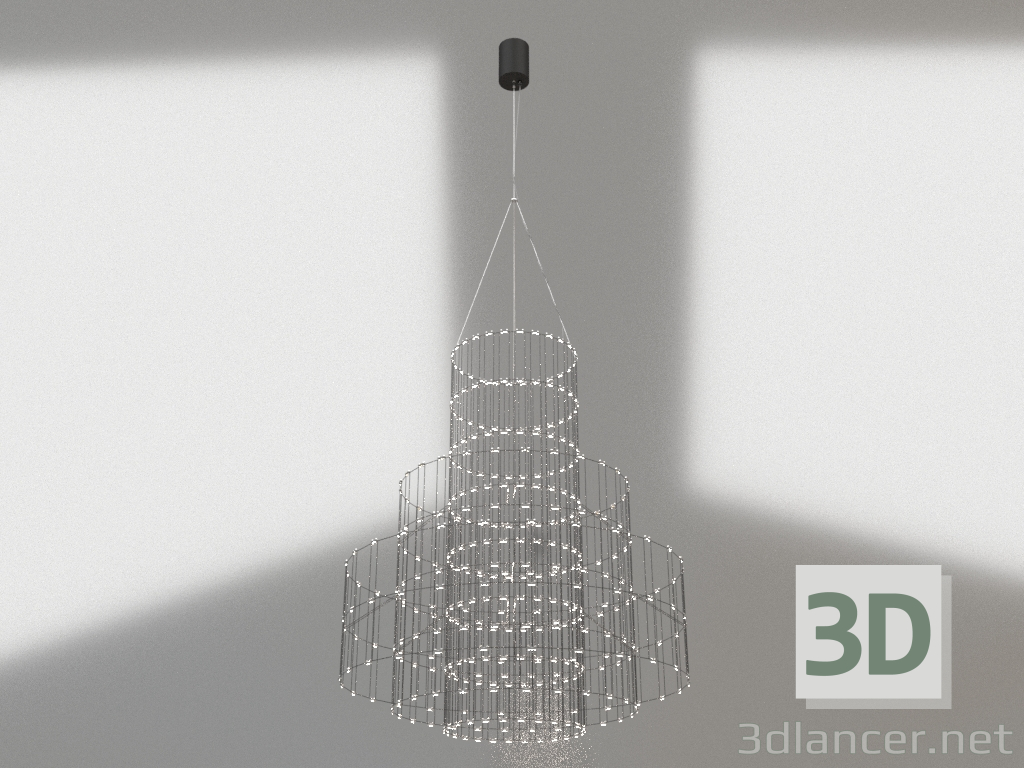 3d model Pendant lamp CASCADE 2 - preview