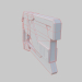 blaster de ciencia ficción 3D modelo Compro - render