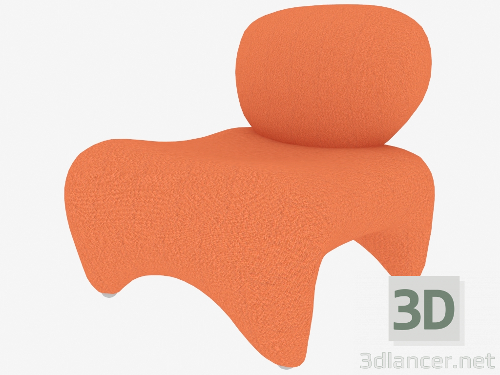 modello 3D Poltrona Beauty Co (03) - anteprima