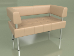 Double sofa Business (Beige leather)