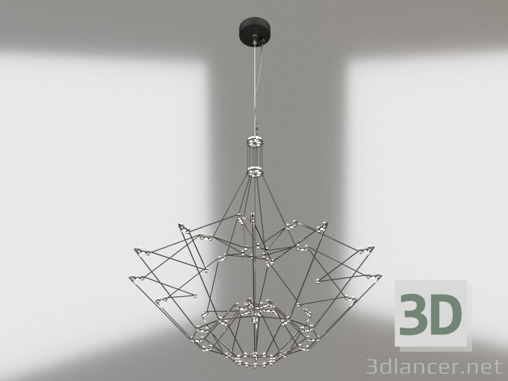 3d модель Подвесной светильник CROSSFIRE – превью