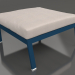 3d model Módulo sofá, puf (Gris azul) - vista previa