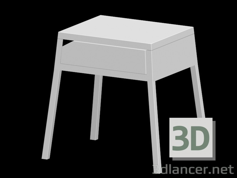 modello 3D Comodino tavolo Selje ikea - anteprima