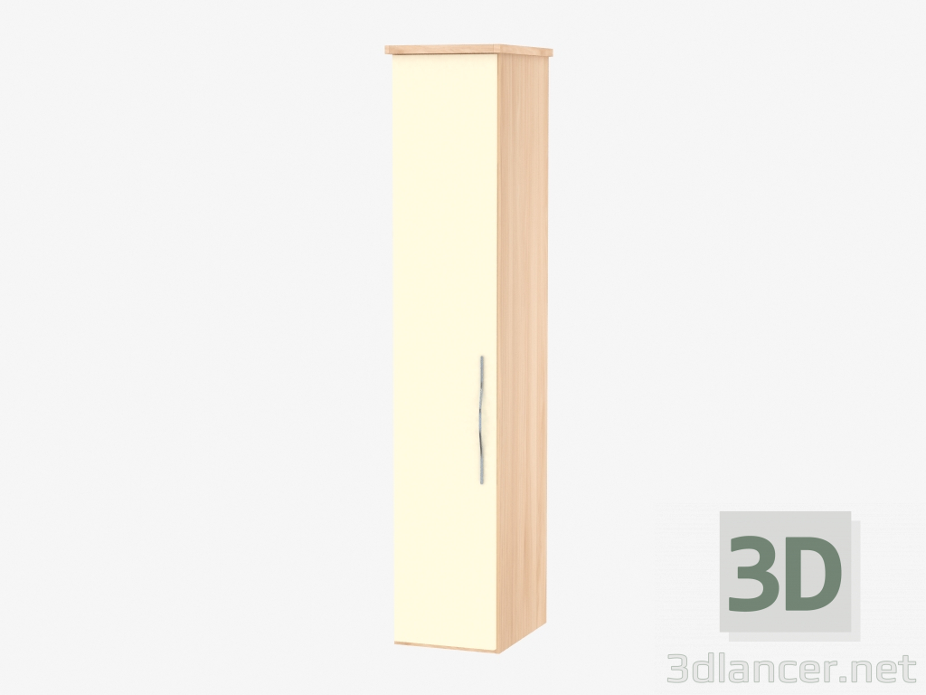 3d model Armario módulo de una puerta 4 (48h235,9h62) - vista previa