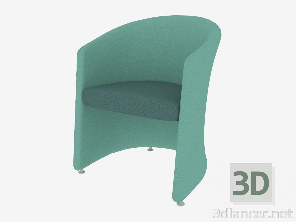 3D Modell Eko Sessel (06) - Vorschau