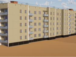 Bâtiment TKBU-1 à cinq étages, région de Tcheliabinsk