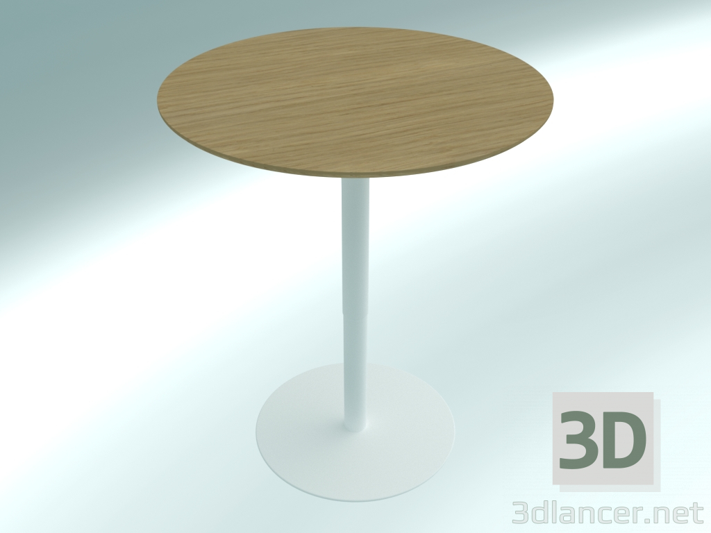 modello 3D Tavolo moderno, regolabile in altezza RONDÒ (90 D90 Н106) - anteprima
