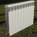 3d bimetal heating radiator model buy - render