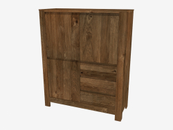 Chest of drawers (114 x 138 x 44 cm)