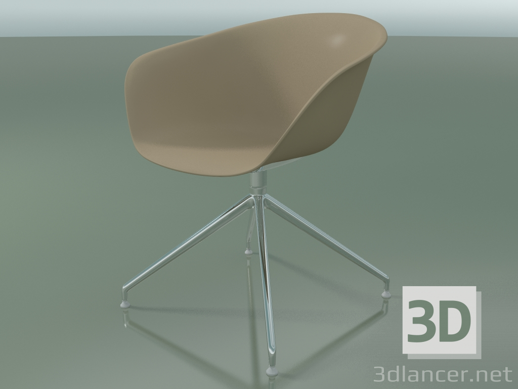3D modeli Sandalye 4206 (bir köprü üzerinde, döner, PP0004) - önizleme