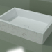 3D modeli Tezgah üstü lavabo (01R141301, Carrara M01, L 72, P 48, H 16 cm) - önizleme