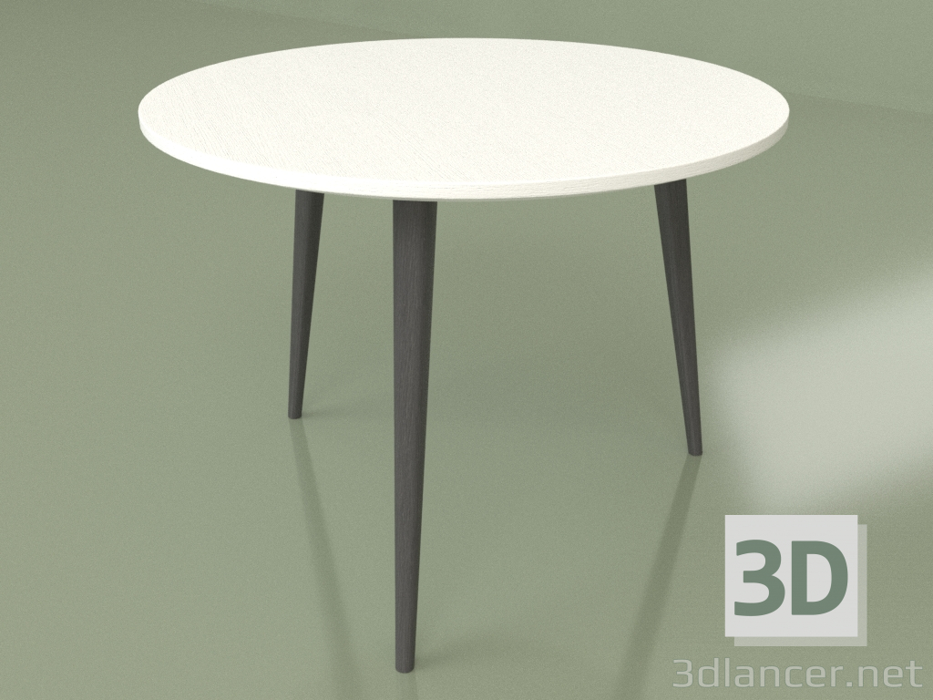 3d model Coffee table Polo (legs Black) - preview