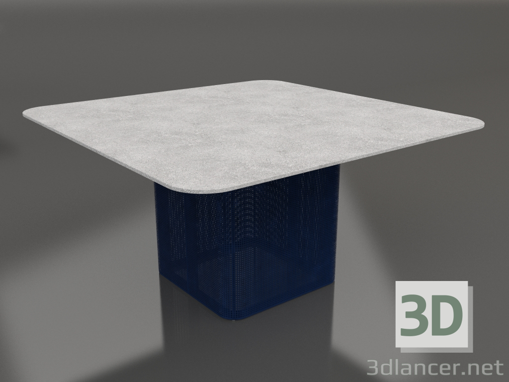 3D modeli Yemek masası 140 (Gece mavisi) - önizleme