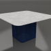 modèle 3D Table à manger 140 (Bleu nuit) - preview