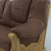 Realistische Kozhennyj sofa 3D-Modell kaufen - Rendern
