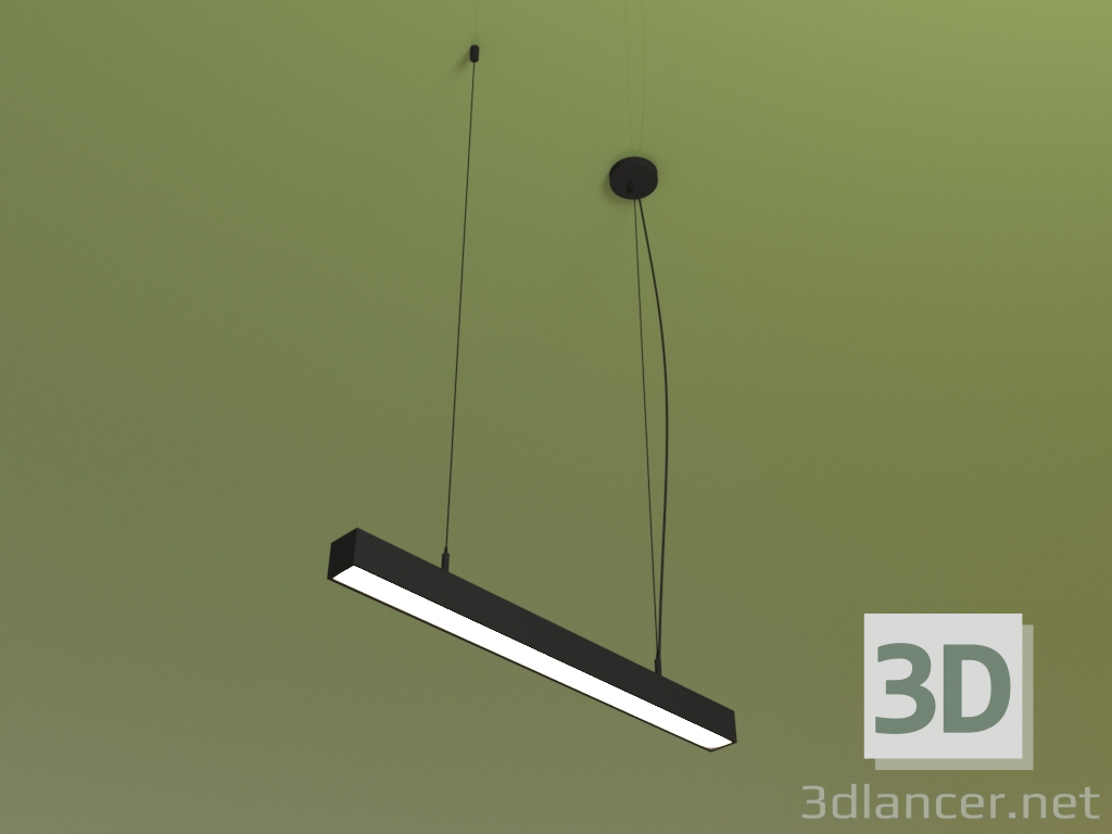 modello 3D Corpo illuminante LINEAR P3535 (500 mm) - anteprima