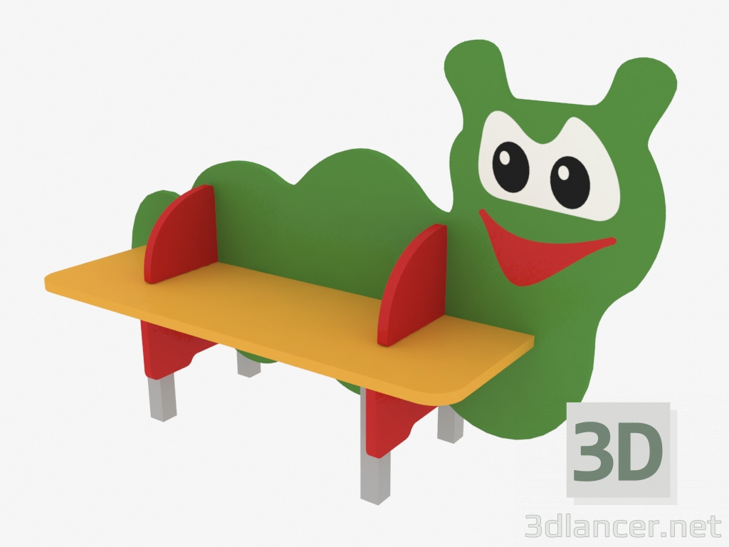 3D Modell Sitzbank (8019) - Vorschau