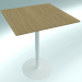3D Modell Der Tisch ist modern, höhenverstellbar RONDÒ (90 90X90 H106) - Vorschau