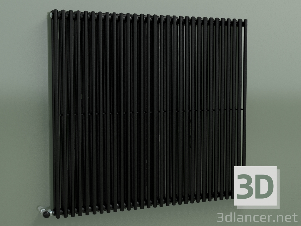 modello 3D Radiatore verticale ARPA 2 (920 30EL, nero) - anteprima