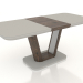 3D modeli Katlanır masa Ester 140-180 (bej-kahverengi) - önizleme