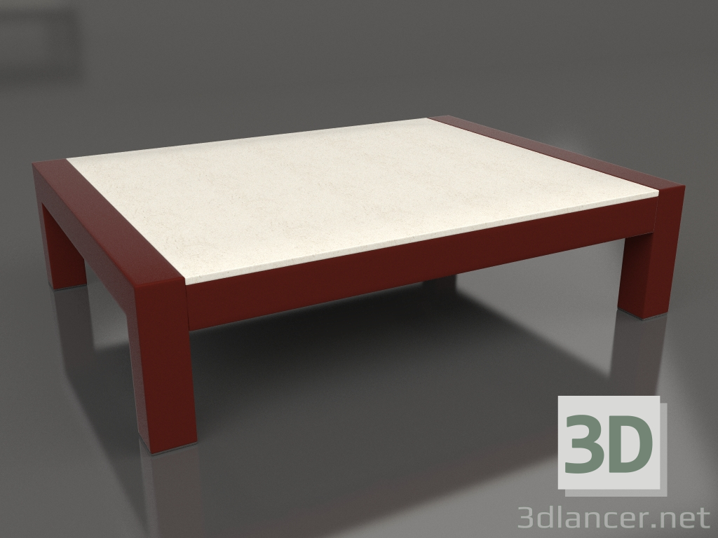 modèle 3D Table basse (Vin rouge, DEKTON Danae) - preview