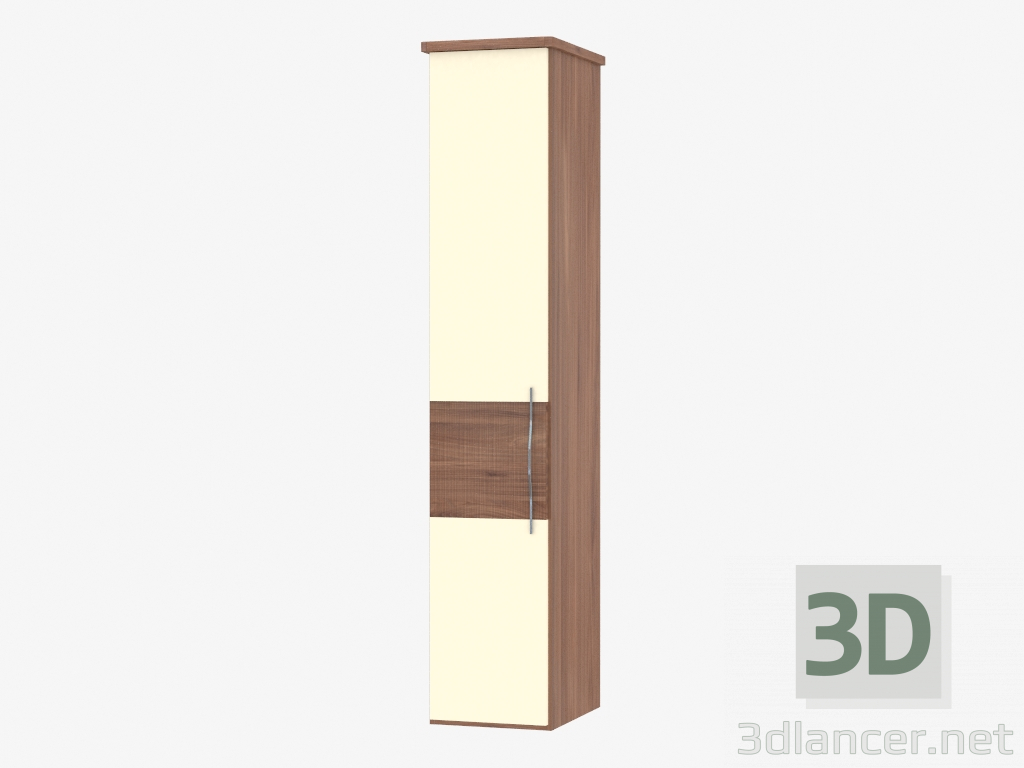 3D Modell Modularer Schrank einzelne Tür 7 (48h235,9h62) - Vorschau