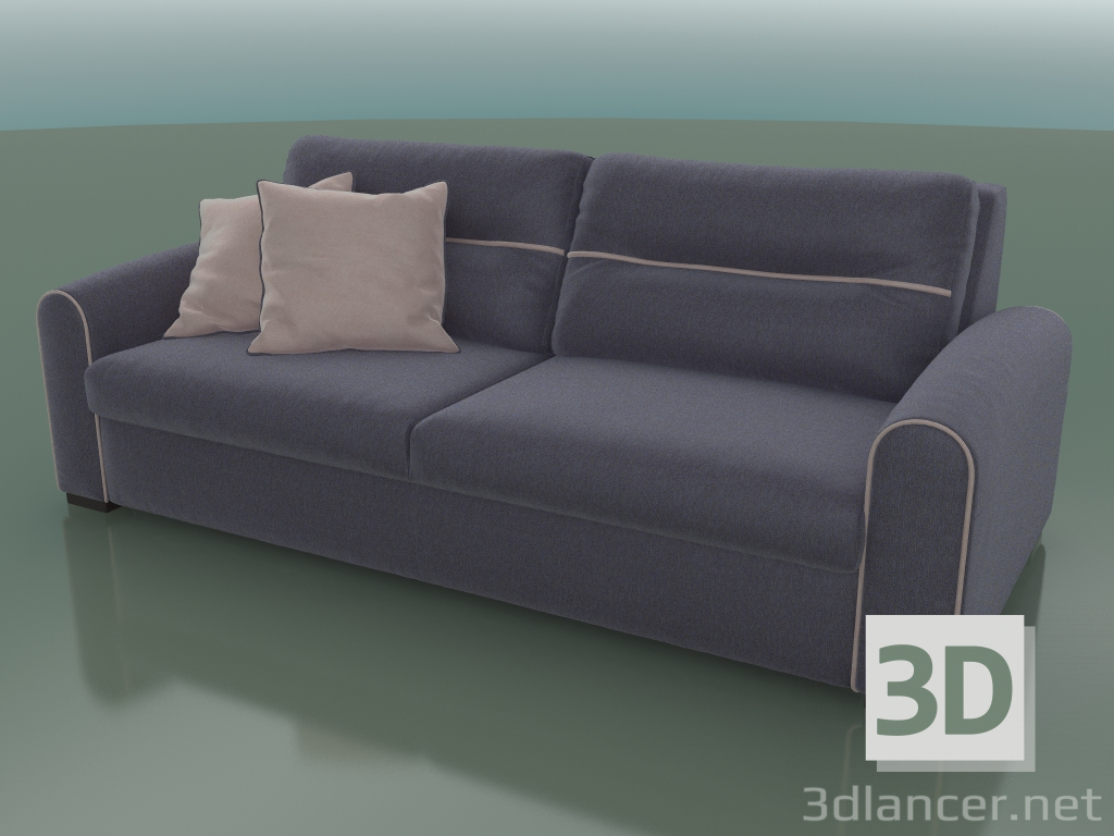 3D modeli Üçlü kanepe Katlanır uyku mekanizmalı Sky (2250 x 1100 x 890, 225SK-110-AA) - önizleme