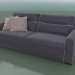 3d model Triple sofa Sky with folding sleep mechanism (2250 x 1100 x 890, 225SK-110-AA) - preview
