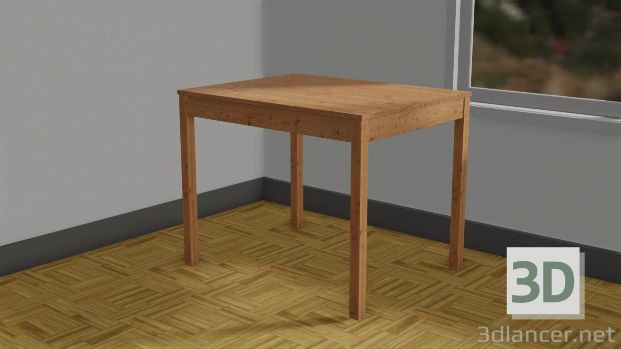 3D Modell Tisch ÖLMSTAD OLMSTAD - Vorschau