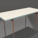 Modelo 3d Mesa de jantar (cinza azul, DEKTON Danae) - preview