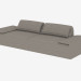 3D modeli Modern çift kişilik kanepe - önizleme