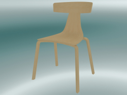 Sedia impilabile REMO sedia in legno (1415-20, frassino naturale)