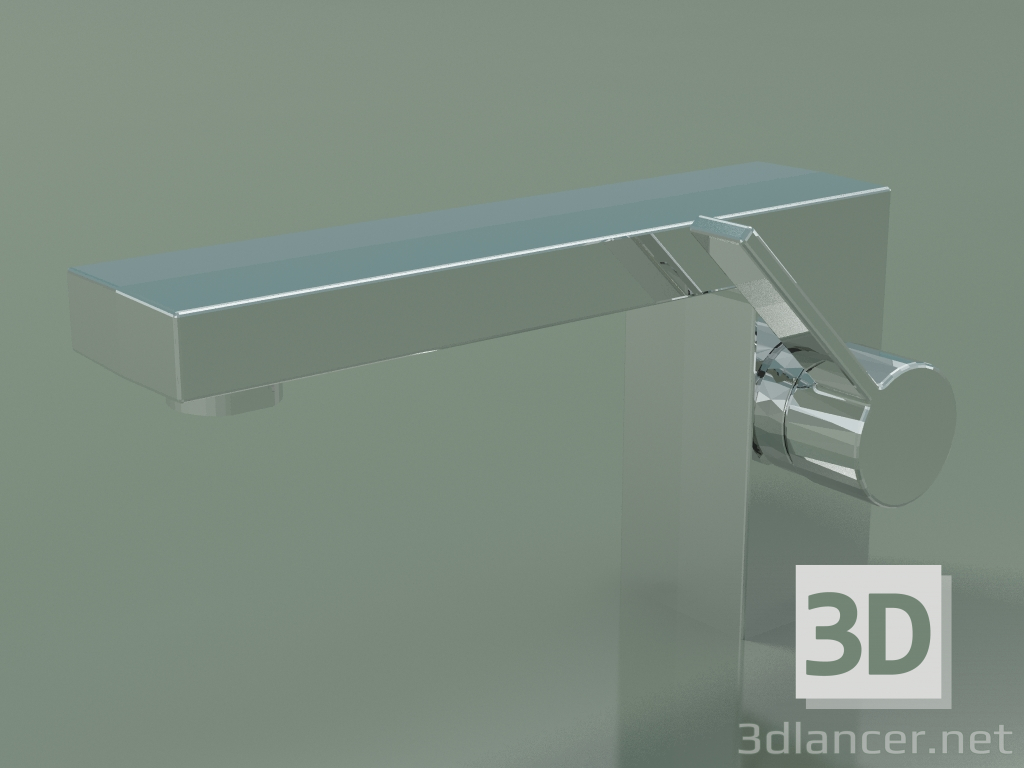 3D Modell Einhebel-Waschtischmischer ohne Abfall (33 521 985-00) - Vorschau