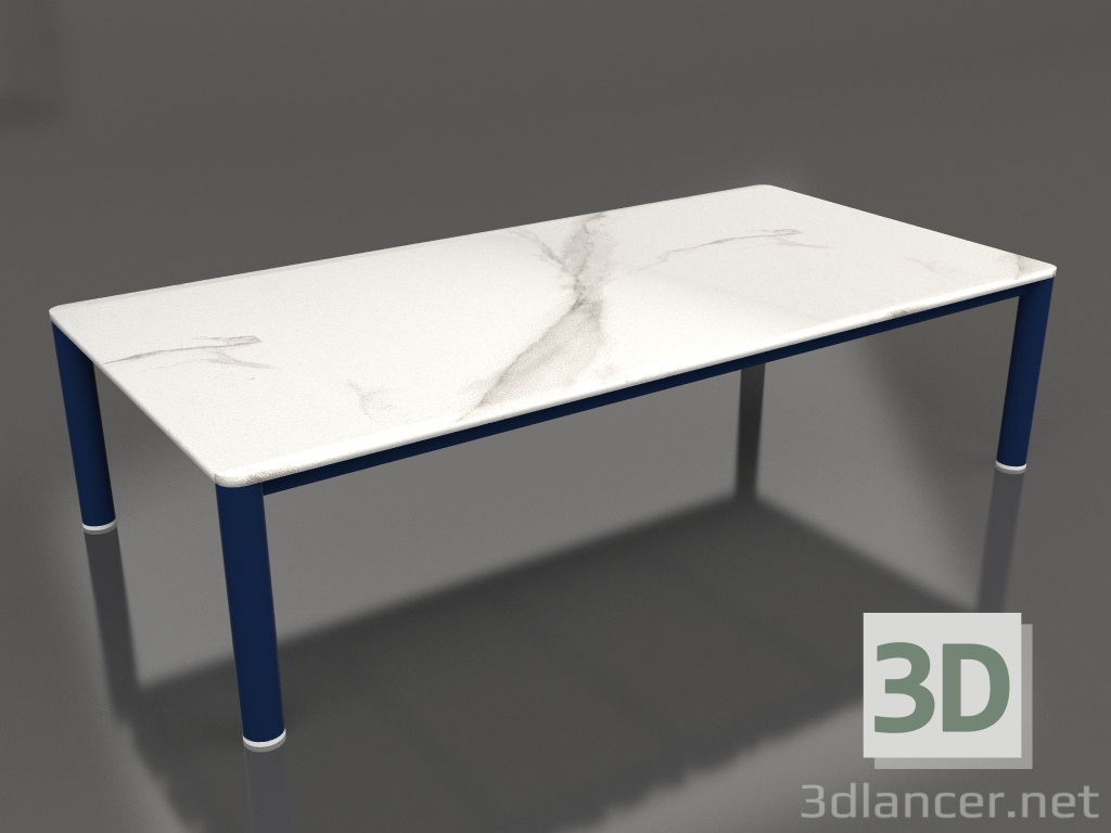 modèle 3D Table basse 70×140 (Bleu nuit, DEKTON Aura) - preview
