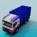 3 डी मॉडल ट्रक - पूर्वावलोकन
