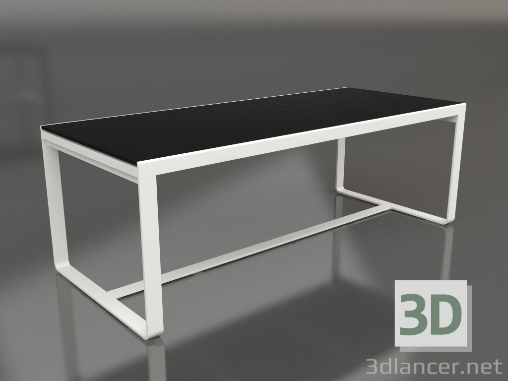 modello 3D Tavolo da pranzo 210 (DEKTON Domoos, Grigio agata) - anteprima