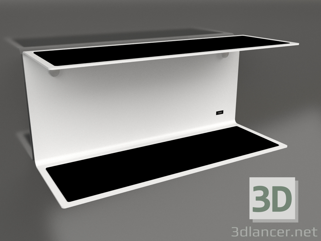 modèle 3D Etagère avec VIPP921 (blanc) - preview