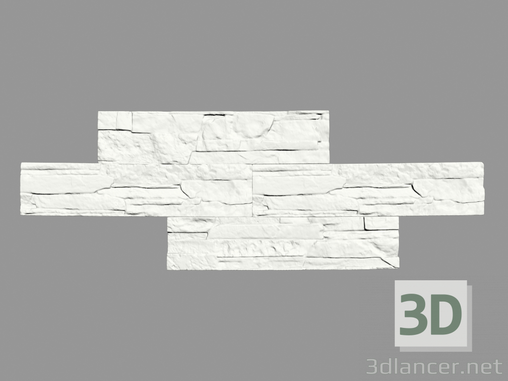 3D Modell Kachel (№6) - Vorschau